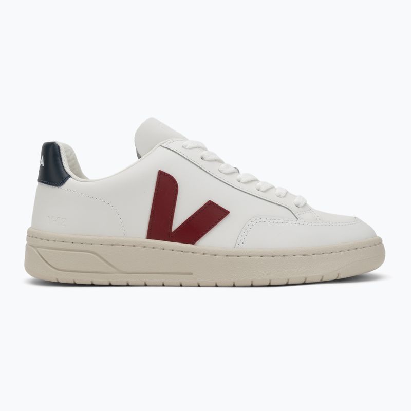 Pánske topánky  VEJA V-12 Leather white/marsala/navy 2