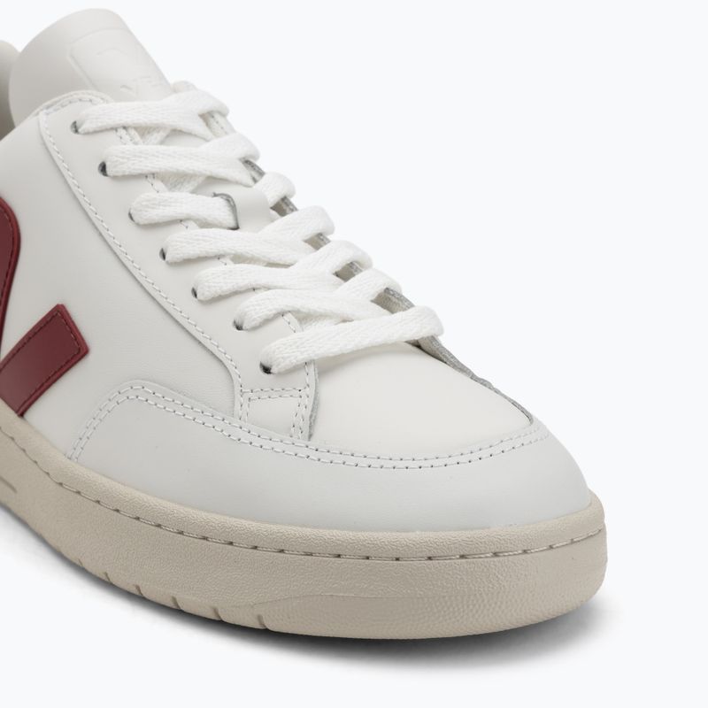 Pánske topánky  VEJA V-12 Leather white/marsala/navy 7