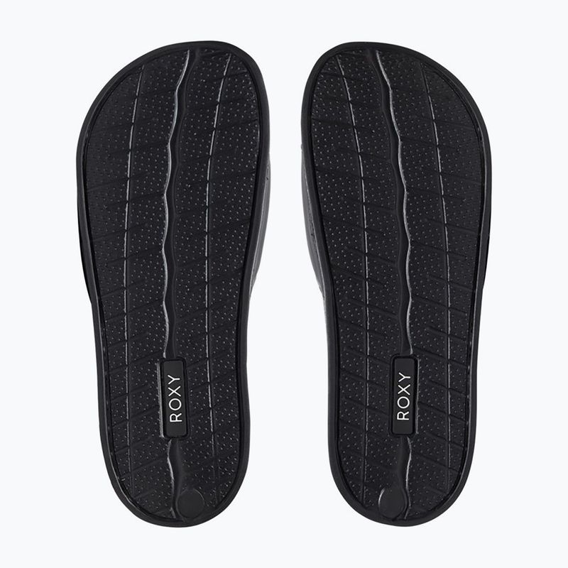Dámske žabky ROXY Slippy II green black fg 11