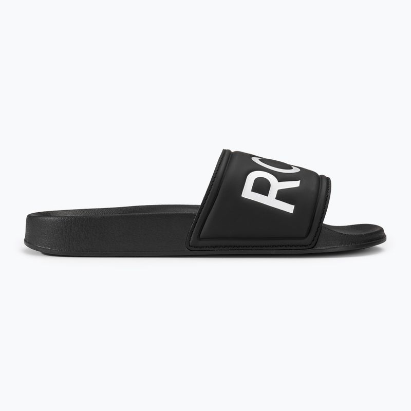 Dámske žabky ROXY Slippy II green black fg 2