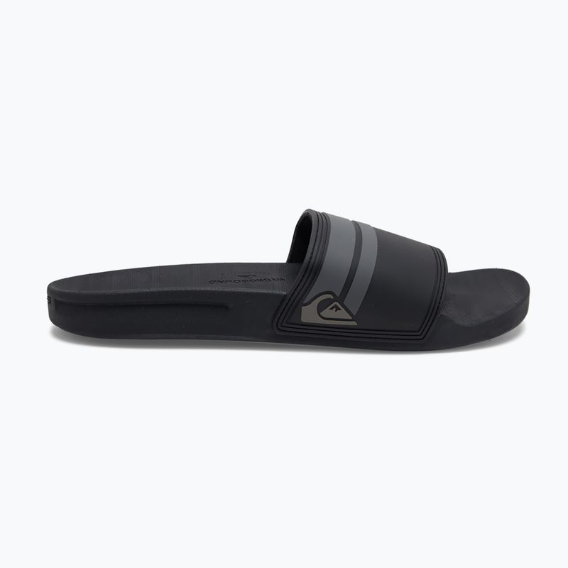Pánske žabky Quiksilver Rivi Slide black/black/grey 10
