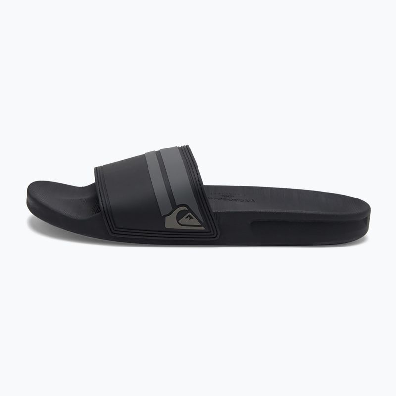 Pánske žabky Quiksilver Rivi Slide black/black/grey 11