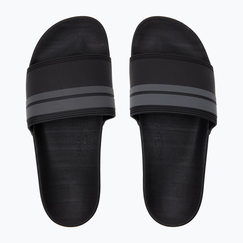 Pánske žabky Quiksilver Rivi Slide black/black/grey 12