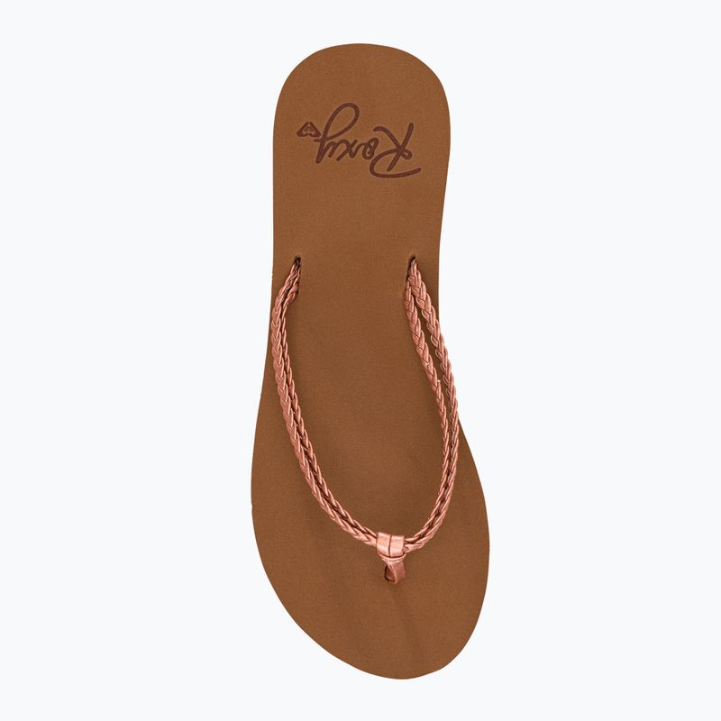 Dámske žabky ROXY Costas 2021 rose gold 6