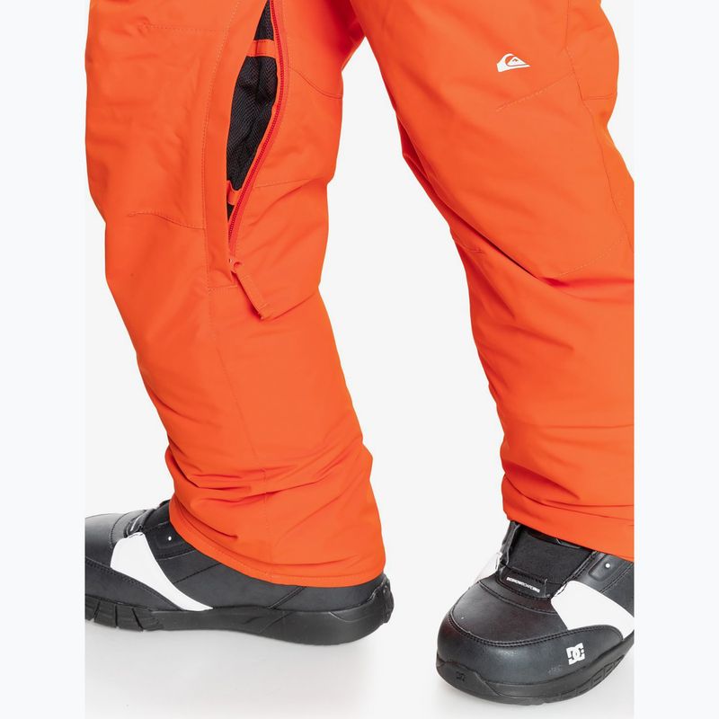 Detské snowboardové nohavice Quiksilver Estate orange EQBTP03033 6