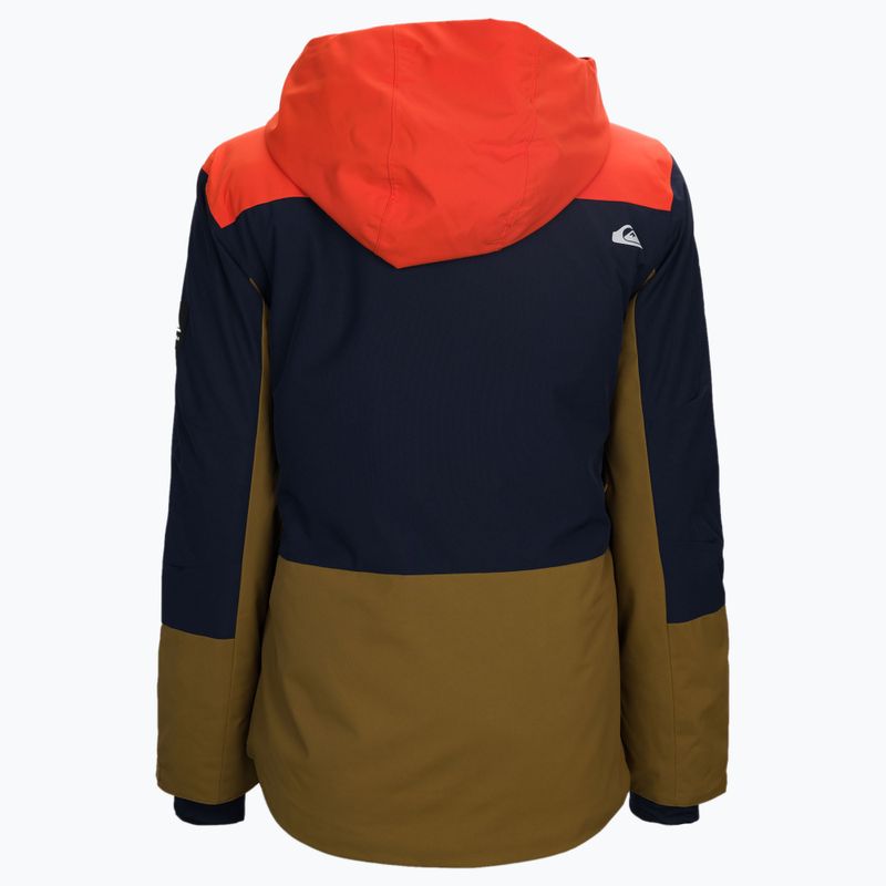 Detská snowboardová bunda Quiksilver Ambition oranžová EQBTJ03113 2