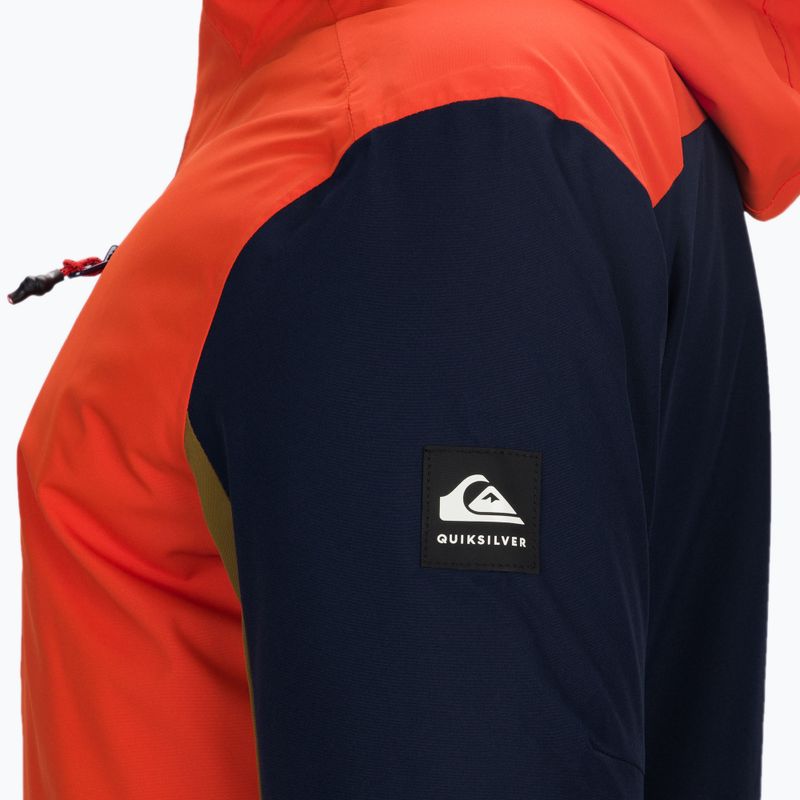 Detská snowboardová bunda Quiksilver Ambition oranžová EQBTJ03113 3
