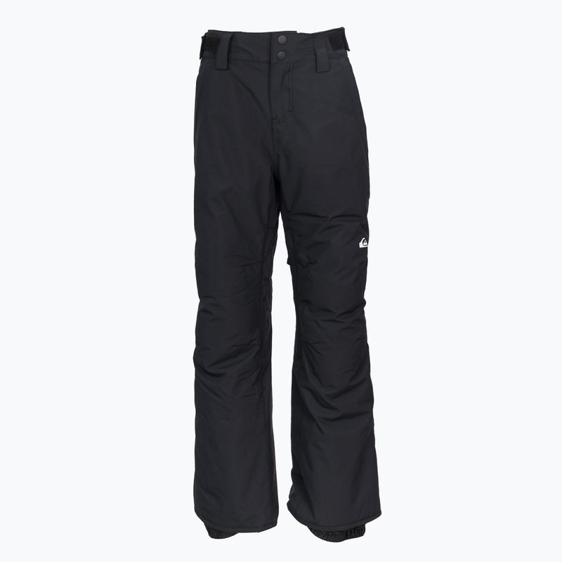 Detské snowboardové nohavice Quiksilver Estate black EQBTP03033