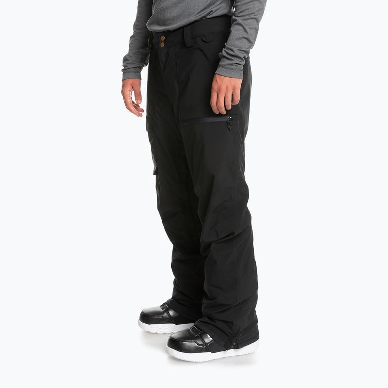 Quiksilver Utility pánske nohavice na snowboard čierne EQYTP03140 2