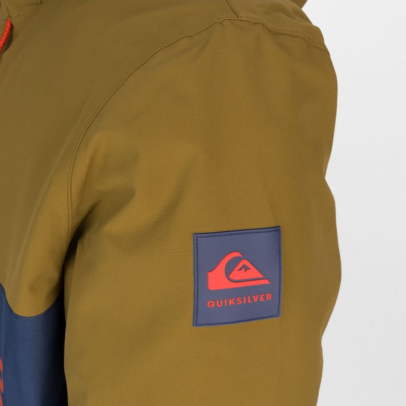 Quiksilver pánska snowboardová bunda Steeze hnedá EQYTJ03274 3