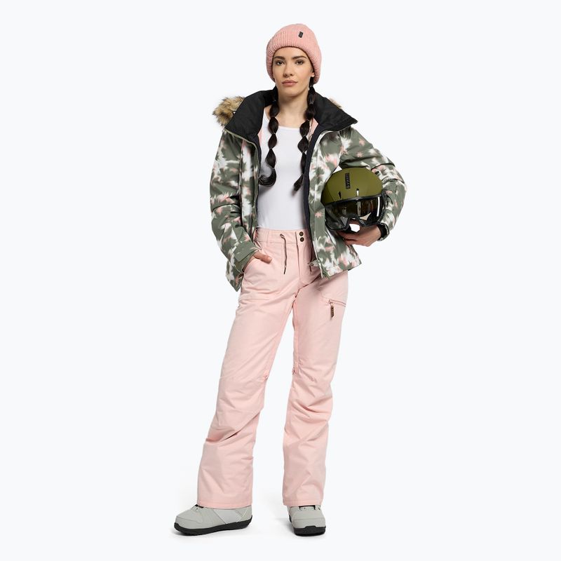 Dámske nohavice na snowboard ROXY Nadia 2021 silver pink 2