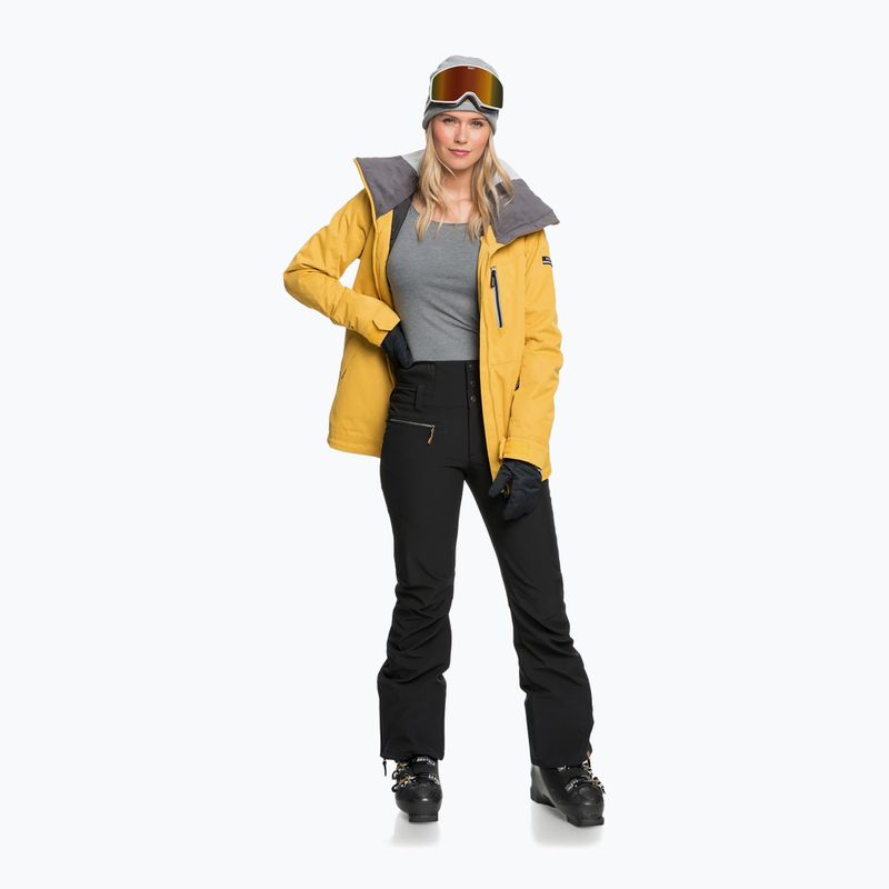Dámska snowboardová bunda ROXY Presence Parka 2021 golden 3
