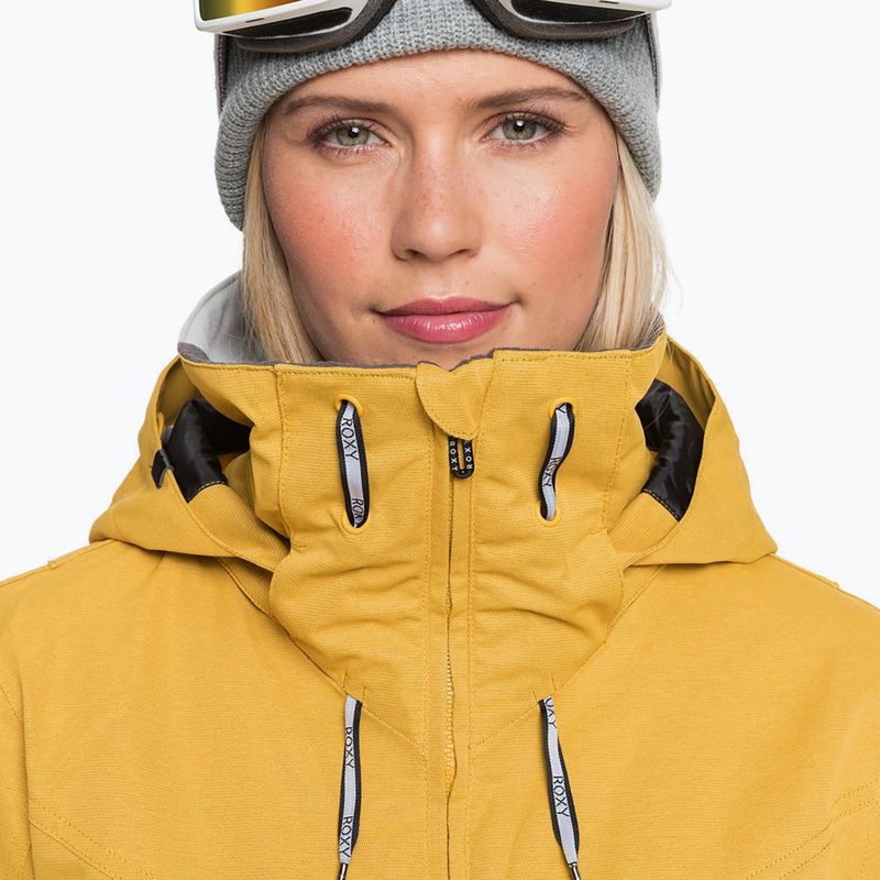 Dámska snowboardová bunda ROXY Presence Parka 2021 golden 6