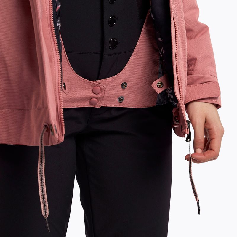 Dámska snowboardová bunda ROXY Meade 2021 dusty rose 11