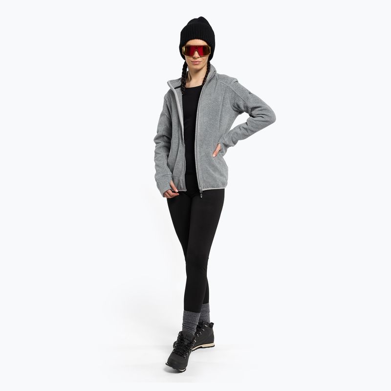 Dámska snowboardová mikina ROXY Harmony 2021 heather grey 4