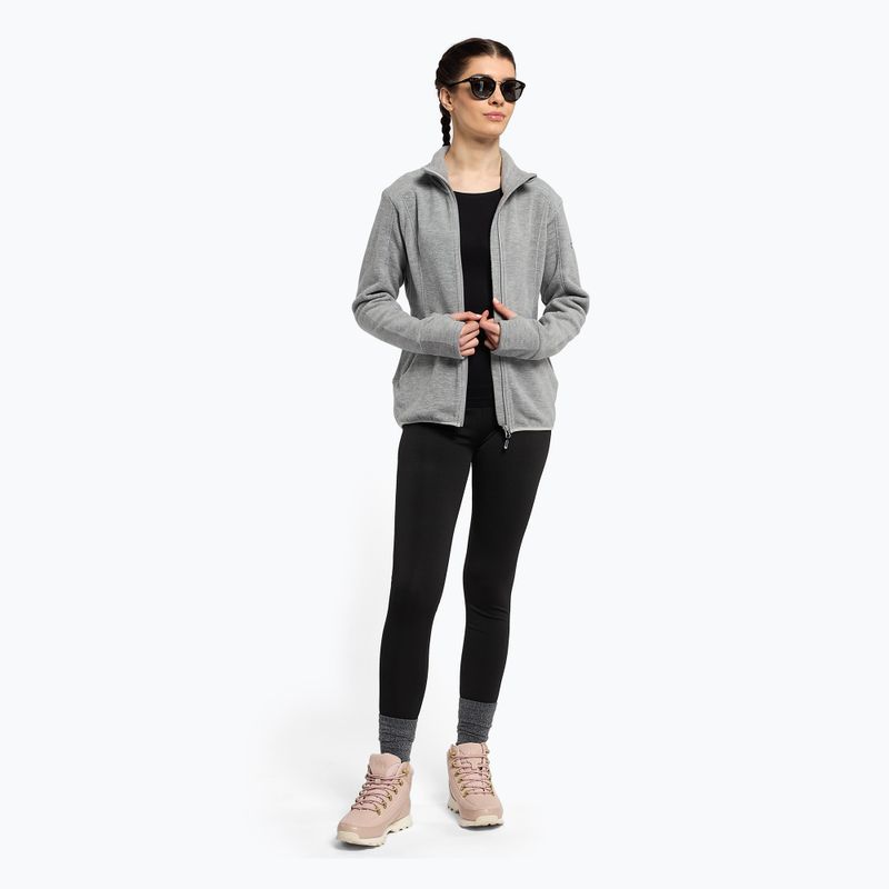 Dámska snowboardová mikina ROXY Harmony 2021 heather grey 3
