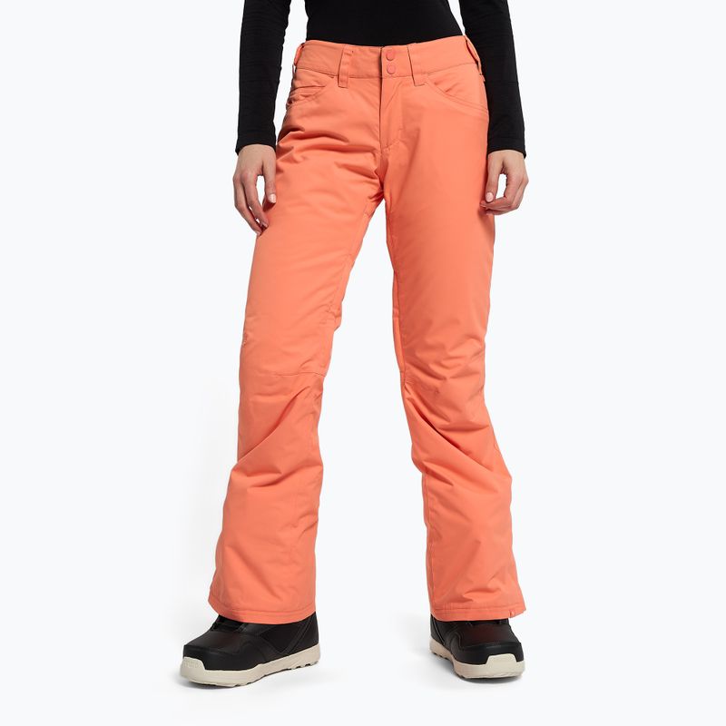 Dámske nohavice na snowboard ROXY Backyard 2021 fusion coral