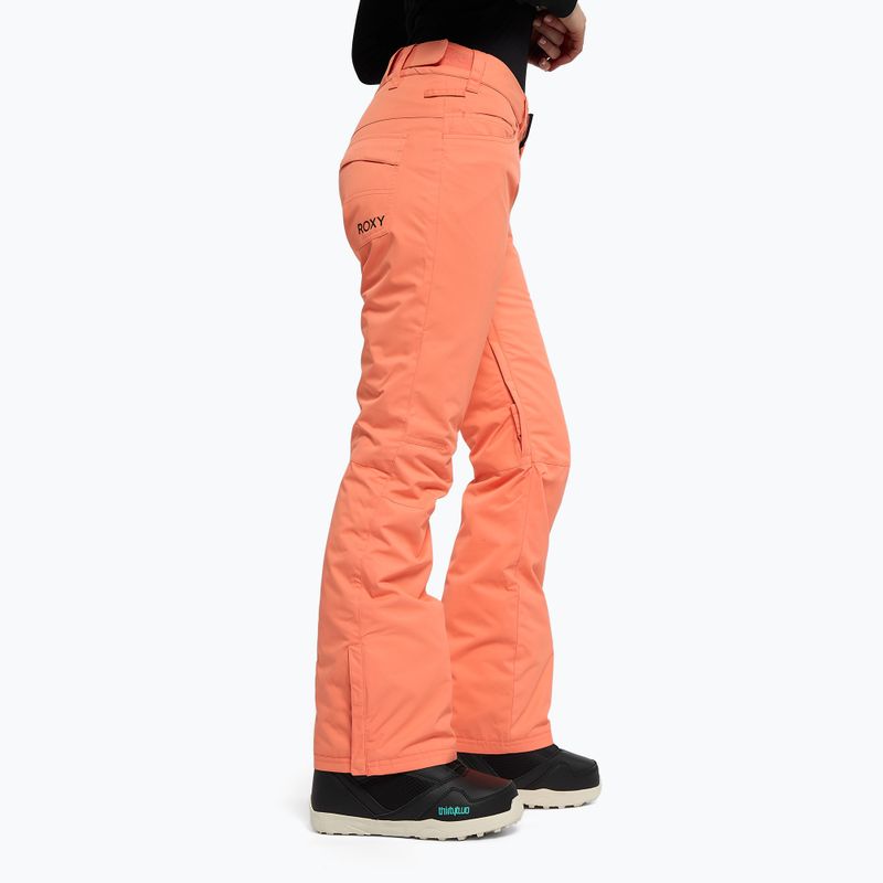 Dámske nohavice na snowboard ROXY Backyard 2021 fusion coral 3