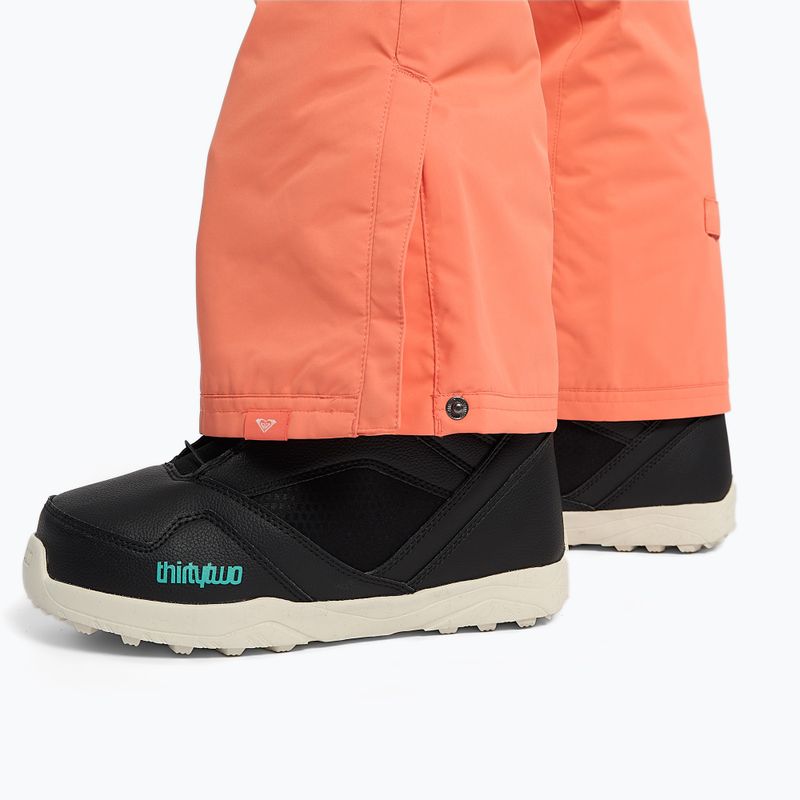 Dámske nohavice na snowboard ROXY Backyard 2021 fusion coral 7