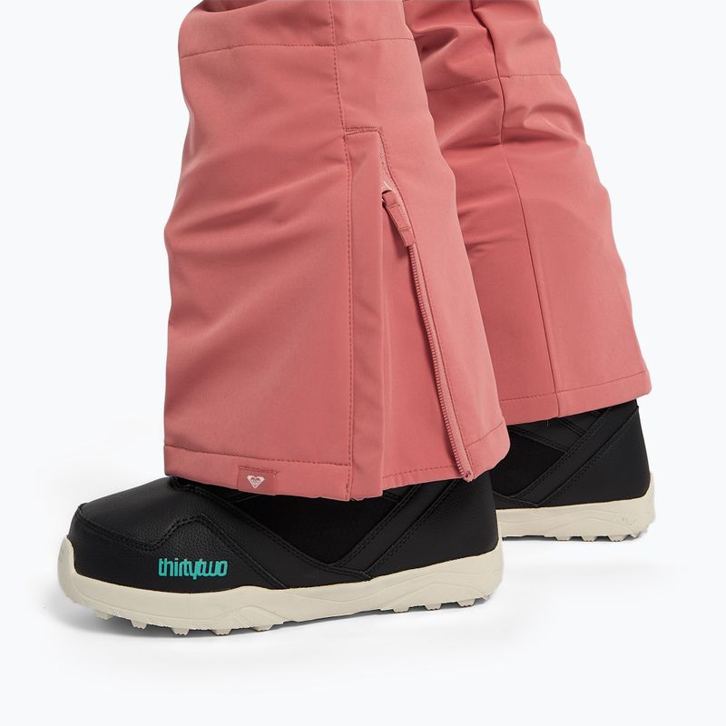 Dámske nohavice na snowboard ROXY Creek 2021 dusty rose 5