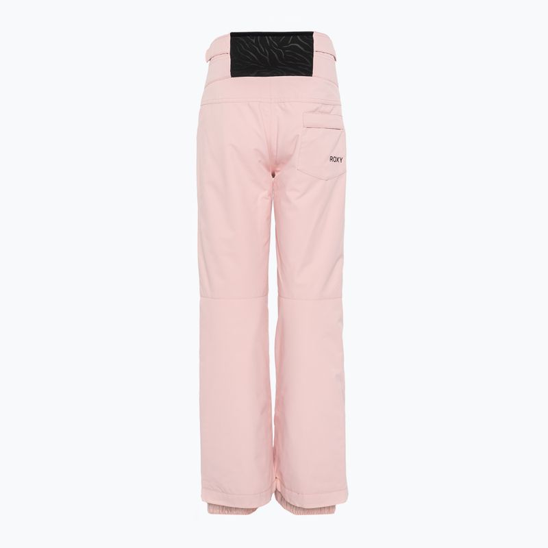 Detské nohavice na snowboard ROXY Diversion 2021 powder pink 2