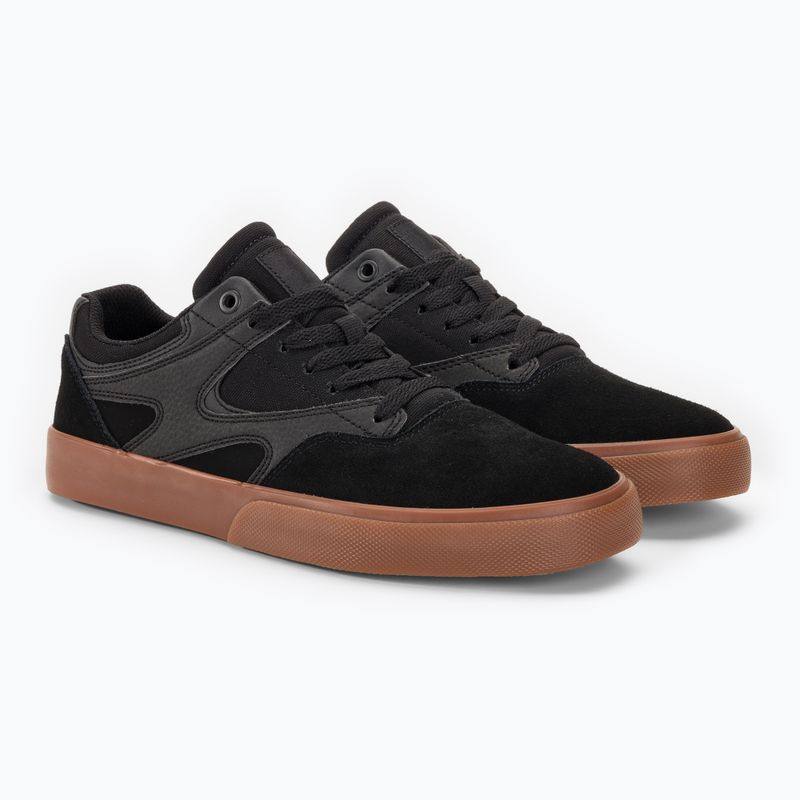 Pánske topánky DC Kalis Vulc black/black/gum 4