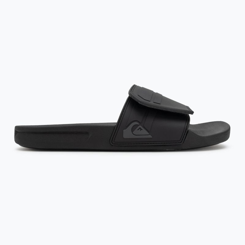Pánske šľapky Quiksilver Rivi Slide Adjust black/grey/black 2