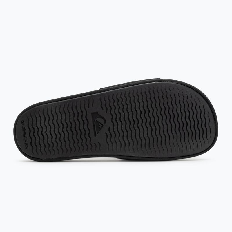 Pánske šľapky Quiksilver Rivi Slide Adjust black/grey/black 4