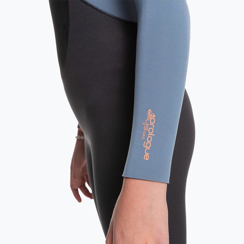 Detská plavecká pena ROXY 4/3 Prologue Girl BZ GBS 2021 cloud black/powderdgrey/sunglow 2