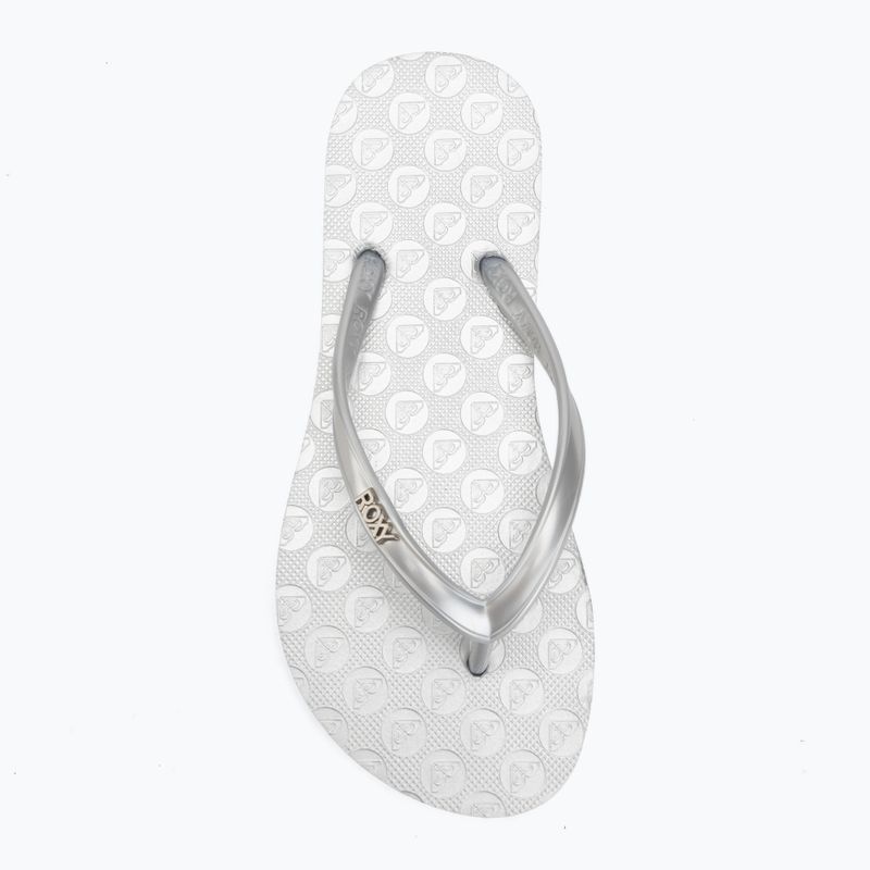 Detské žabky ROXY Viva VI silver 5