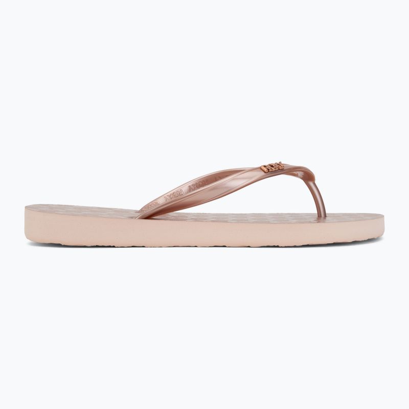 Detské žabky ROXY Viva VI rose gold 2