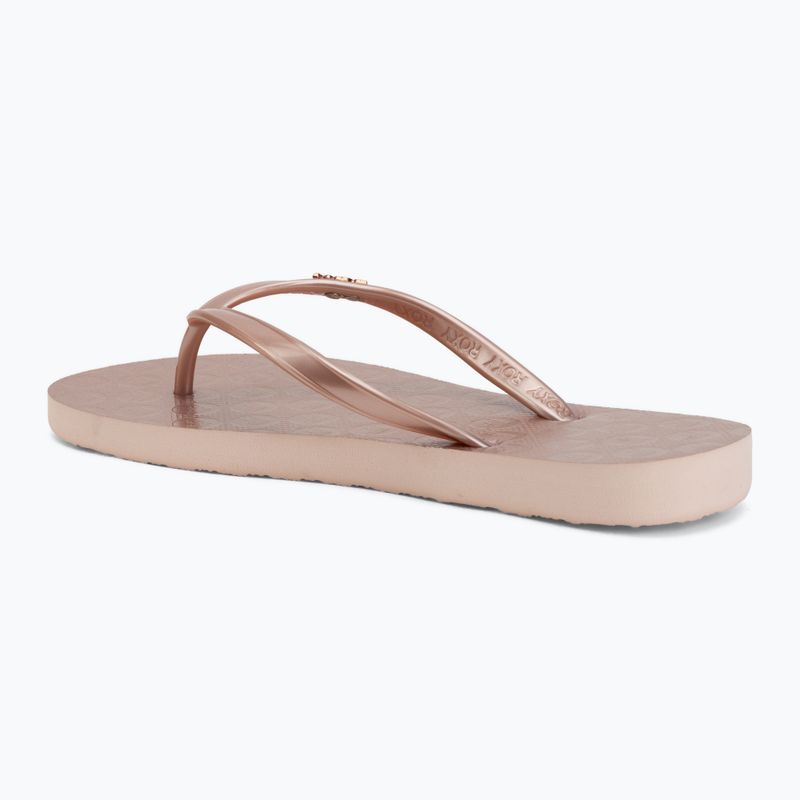 Detské žabky ROXY Viva VI rose gold 3