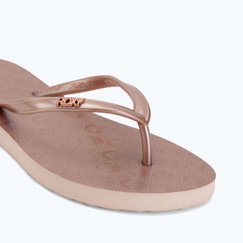 Detské žabky ROXY Viva VI rose gold 7