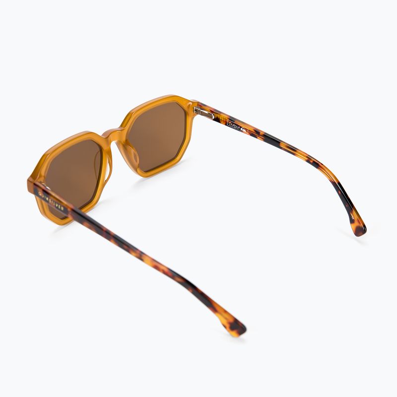 Slnečné okuliare Quiksilver Output hnedé EQYEY03144 2