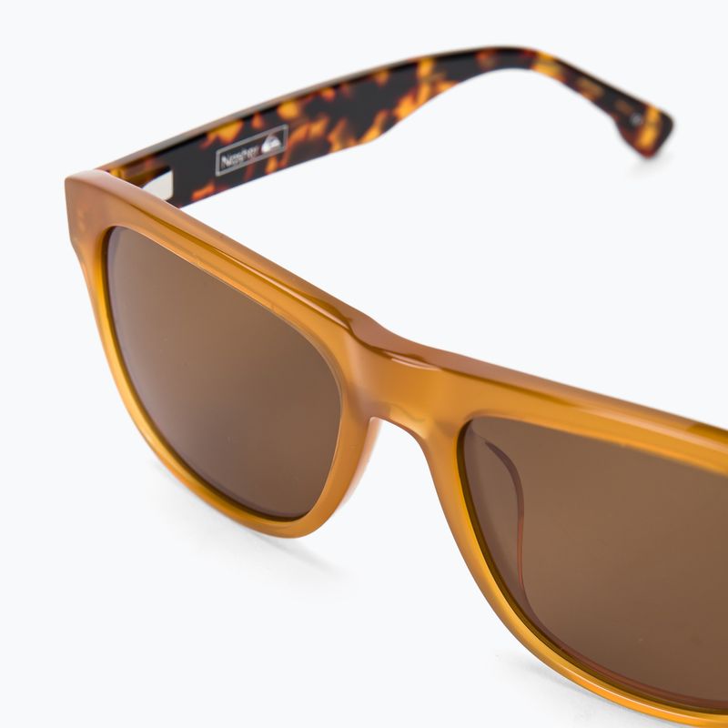 Quiksilver Nasher hnedé slnečné okuliare EQYEY03122 3