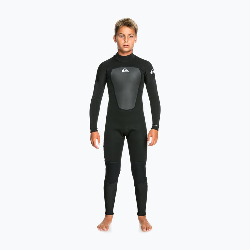 Quiksilver Fullsuit Prologue 3/2 mm Detská plavecká pena Black EQBW103076-KVD0