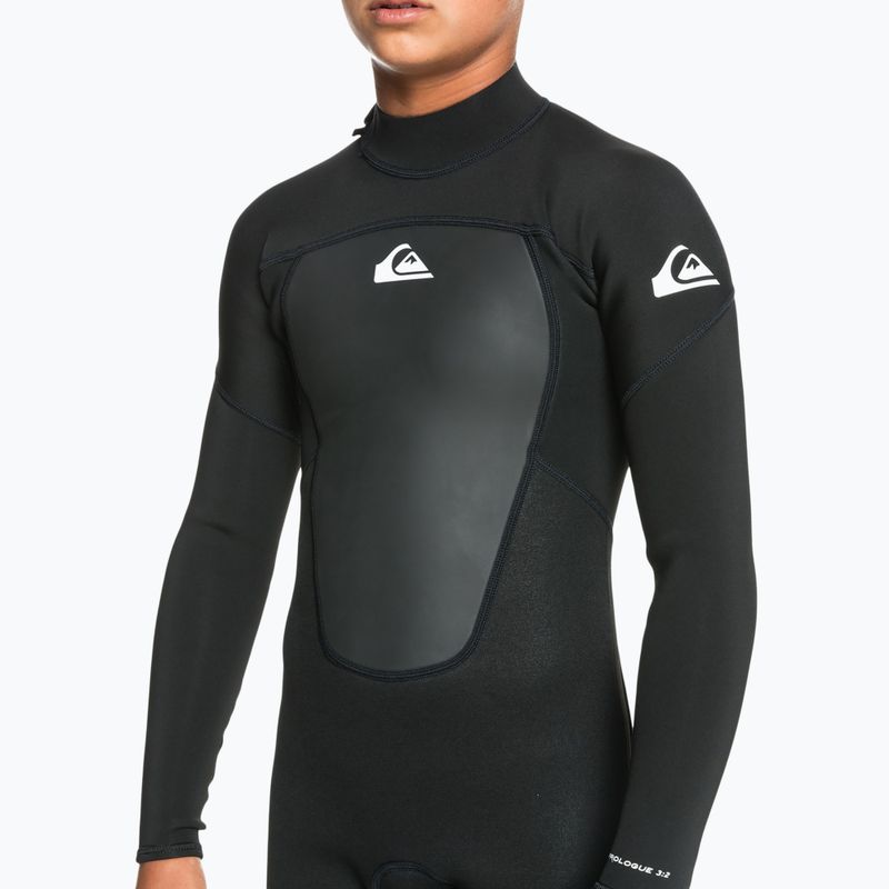 Quiksilver Fullsuit Prologue 3/2 mm Detská plavecká pena Black EQBW103076-KVD0 3