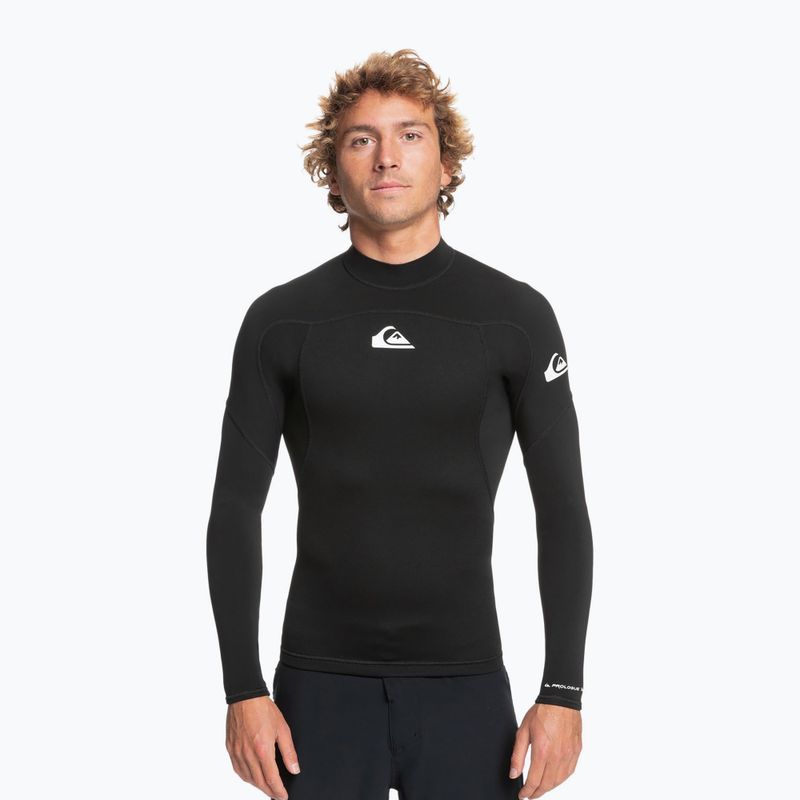 Quiksilver Prologue 1 mm pánske neoprénové tričko čierne EQYW803044-KVD0