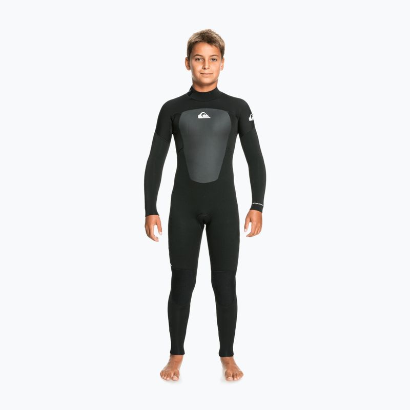 Quiksilver Prologue 4/3 mm detská plavecká pena čierna EQBW103075-KVD0 6