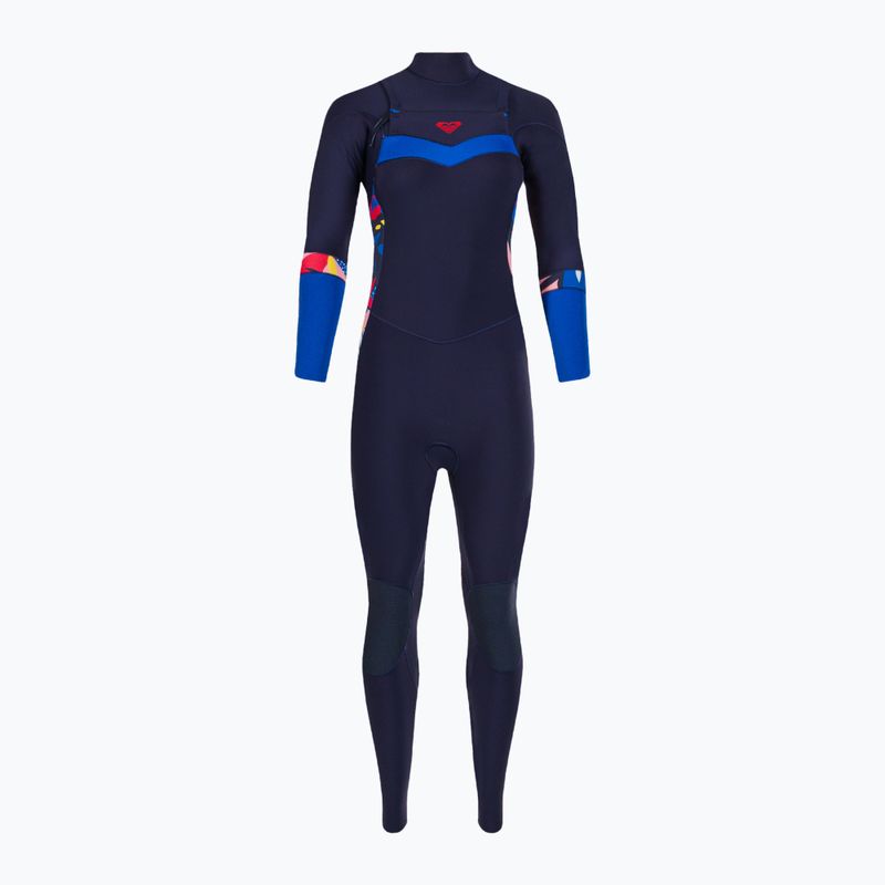 Dámsky neoprénový oblek ROXY 4/3 Syncro FZ GBS 2021 navy nights/yacht blue 2