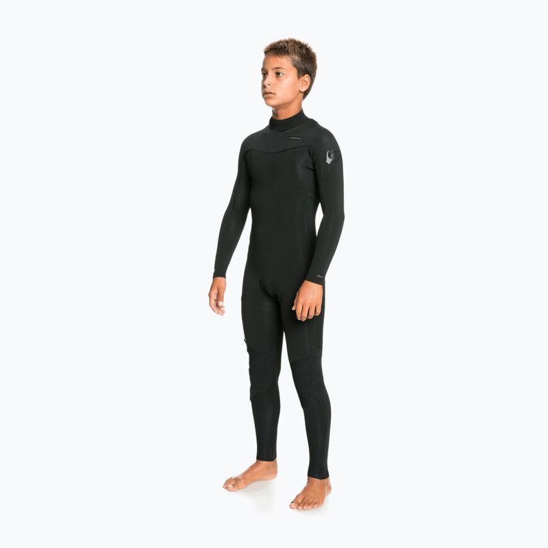 Quiksilver Everyday Sessions 4/3 mm detská plavecká pena čierna EQBW103070-KVD0 2