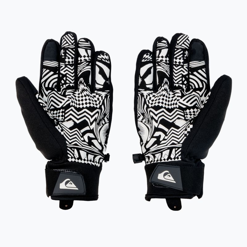 Quiksilver Method pánske snowboardové rukavice čierne EQYHN03154 2