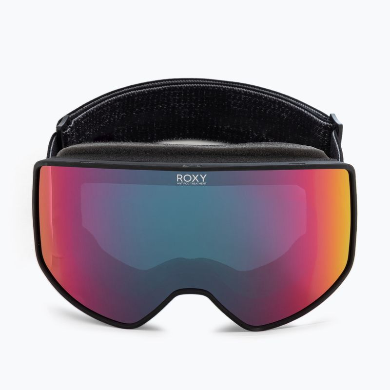 Dámske snowboardové okuliare ROXY Storm Women J 2021 true black/amber rose ml rainbow 2