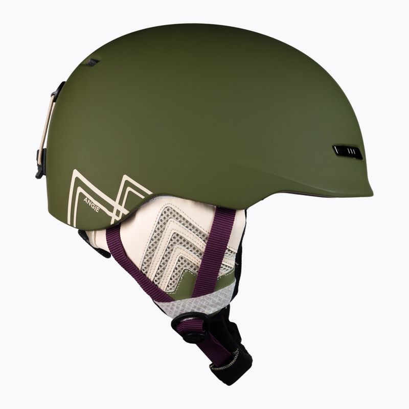 Dámska snowboardová prilba ROXY Angie 2021 burnt olive 3