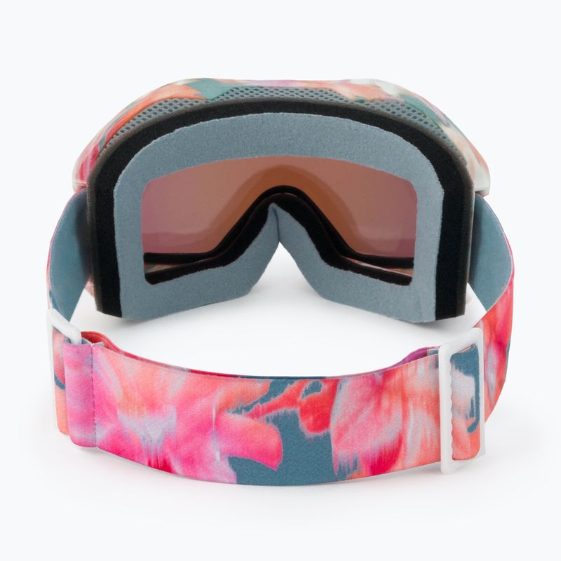 Dámske snowboardové okuliare ROXY Sunset ART J 2021 stone blue jorja / amber rose ml blue 3