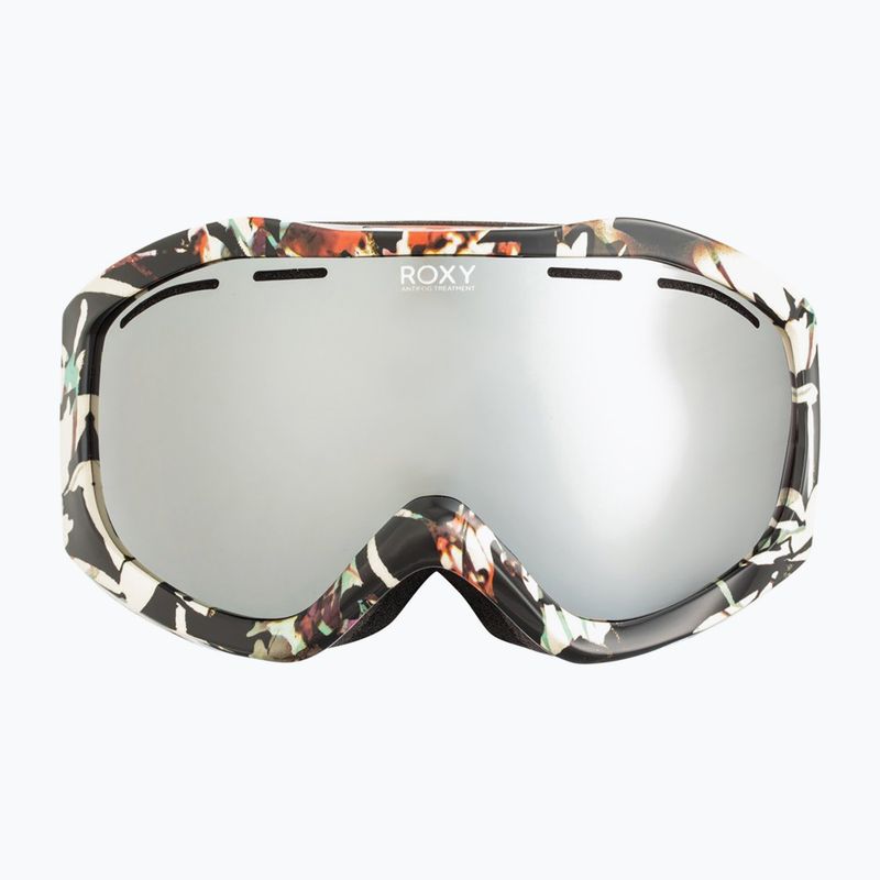 Dámske snowboardové okuliare ROXY Sunset ART J 2021 true black superlights /amber rose ml super silver 6