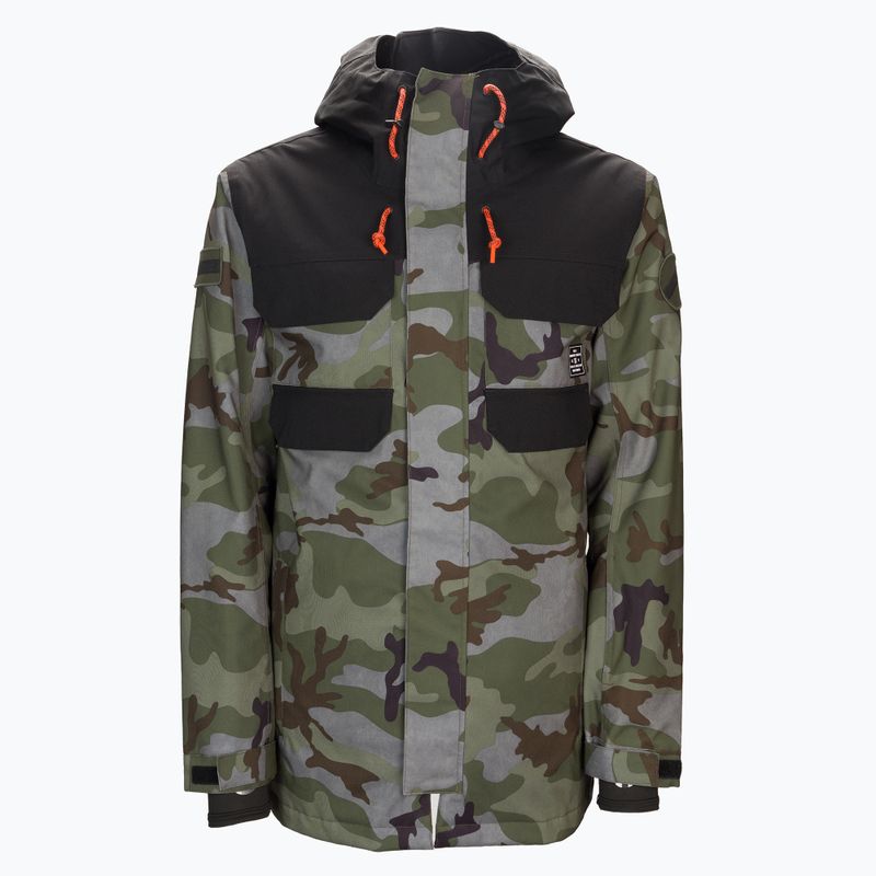 Pánska snowboardová bunda DC Haven woodland camo castlerock