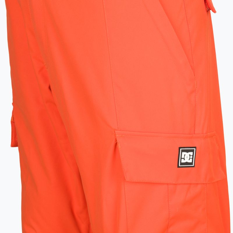 Pánske nohavice na snowboard DC Banshee orangeade 5