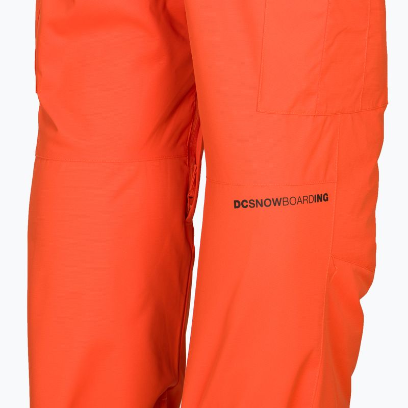 Pánske nohavice na snowboard DC Banshee orangeade 6
