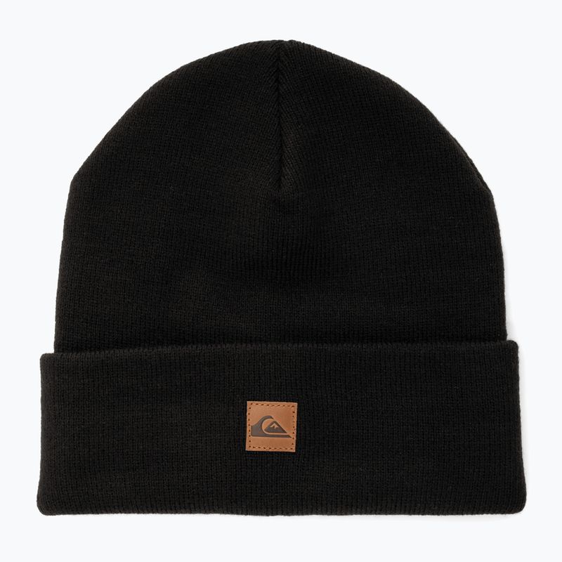 Pánska snowboardová čiapka Quiksilver Brigade Beanie true black 5